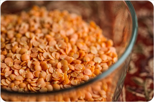 Red lentils