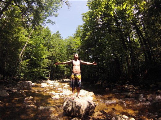 Diana's Bath in New Hampshire. Hiked up stream