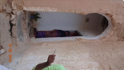 The Berber woman who welcomed us into her home