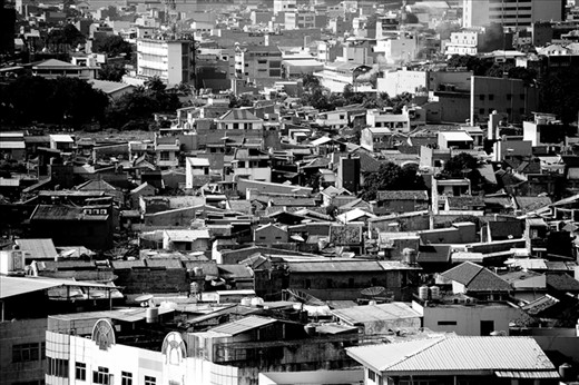 A view of the city Jakarta.