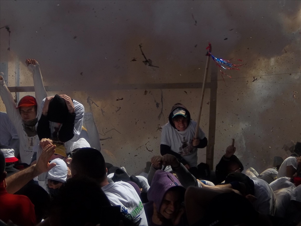 The brave just stand