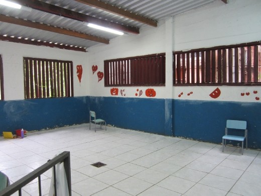 The room we got to paint