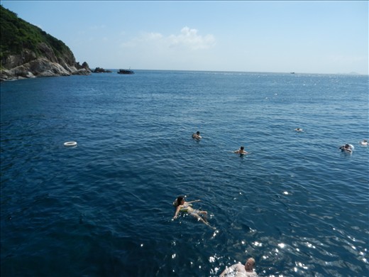 Snorkelling around the Islands off Nha Trang, Vietnam