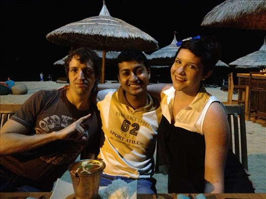 At the Sailing Club in Nha Trang - Best restaurant ever!!! Sth African friends!