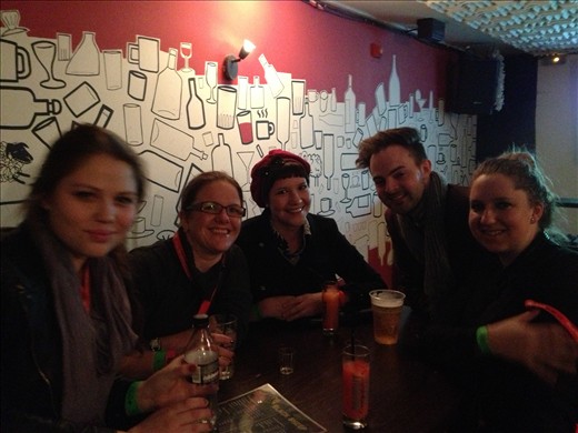 New Years Eve pub crawl - friends from Aus