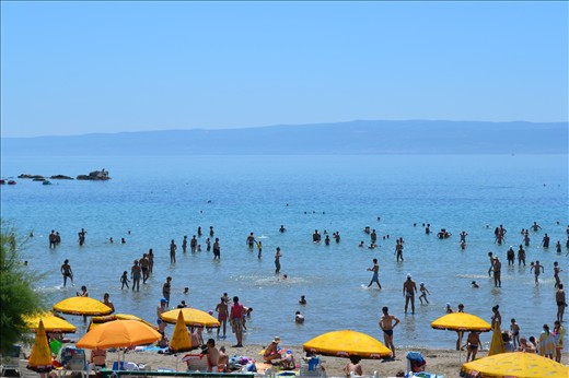 shitty beach in split