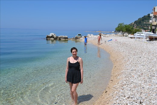 nice beach outside split