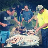 The Australian 5 star chef carving up the hog while I drink a beer: by brooklyn, Views[286]