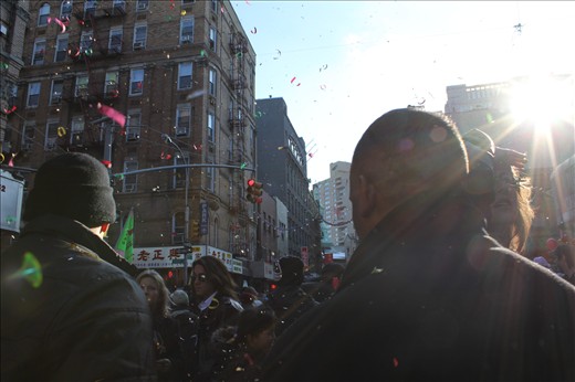 Chinese New Year celebration in my hometown - NYC!