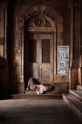 A rare moment of peace found only in sleeping. Heavy, deep sleeping.