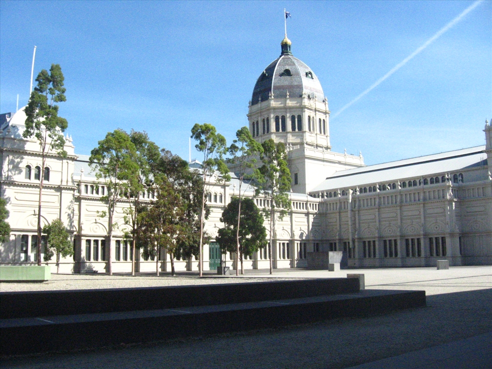 Royal Exhibition Building that implements Water Harvesting Technology