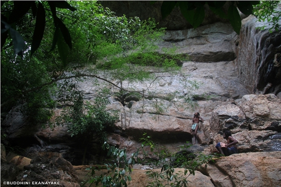 A cave became a sheltering place for thousand years.