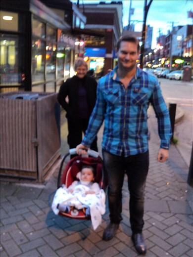 Out with Alan and Chase - Samantha, Rod and Kay were there too