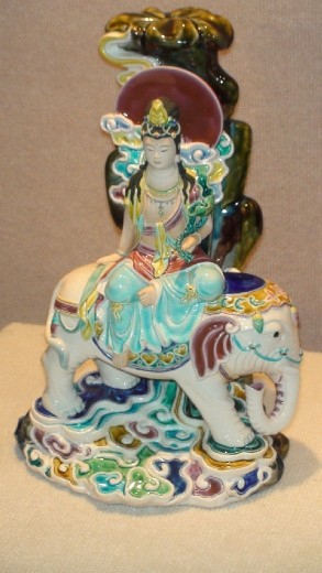 Porcelain dolls and figurines from the Chiayi Ceramic Museum