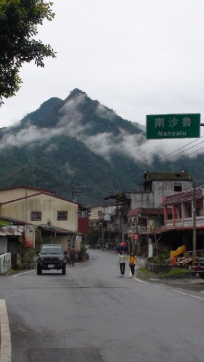 A town all but wiped out by a mudslide following the typhoon three years earlier