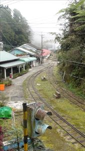 Shitzu Train station  on the Ali Shan tourist rail line closed down since the typhoon wiped out large sections of the track three years ago.: by bundynbeaches, Views[739]