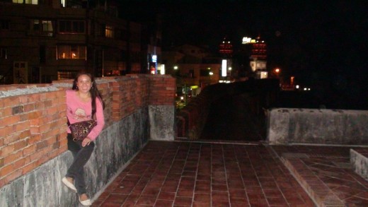 On top of the Old Fongshan City South gate