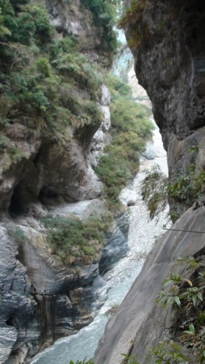 Taroko Gorge from Yanzikou (Swallow Grotto) 