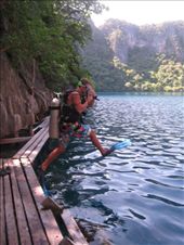 Stepping in to Barracuda Lake: by bundynbeaches, Views[616]