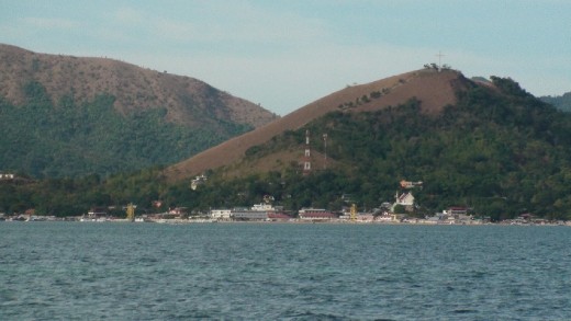 Coming back in to Coron Town on the southern end of Busuanga island