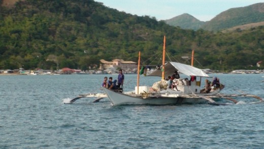 Loaded up with cement and building materials and off to work