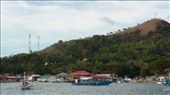 Coron Divers new shop and bankas in the foreground on the water in Coron Town: by bundynbeaches, Views[372]