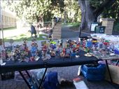 A toy maker's stall at the Salamanca markets: by bundynbeaches, Views[534]