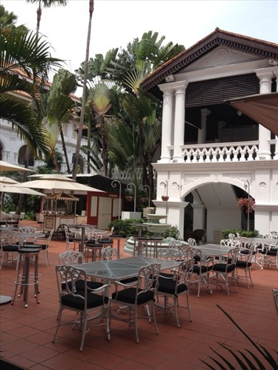 Raffles courtyard 
