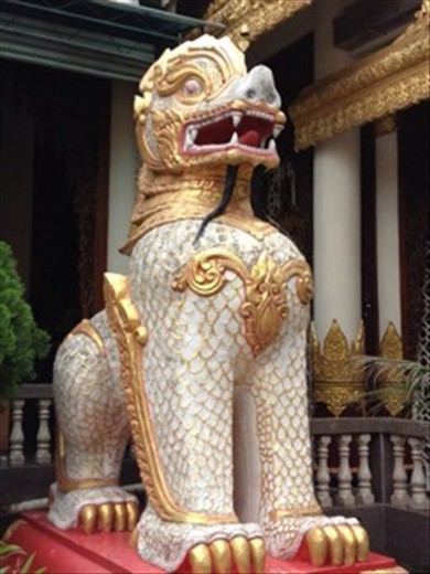 Burmese temple guard