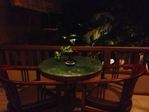 My terrace to write from