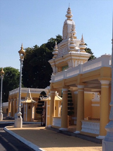 Royal palace entrance