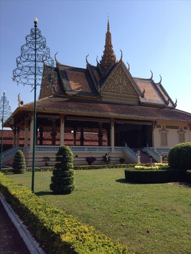 Royal palace gardens