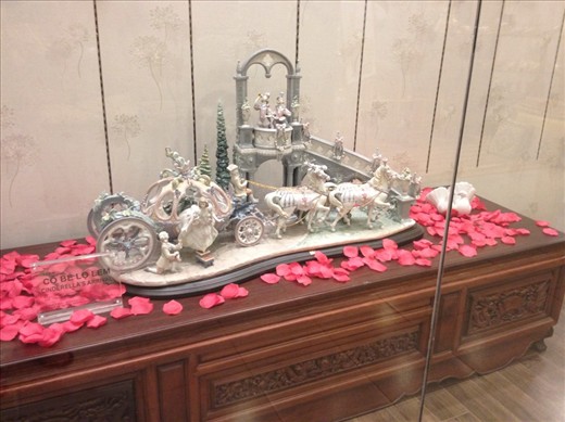 Cinderella arrives at the ball...!