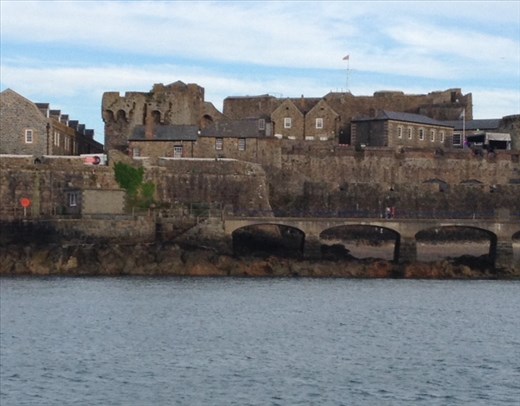 Imposing Guernsey castle