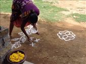 Rangoli taking shape: by butterfly-freed, Views[419]