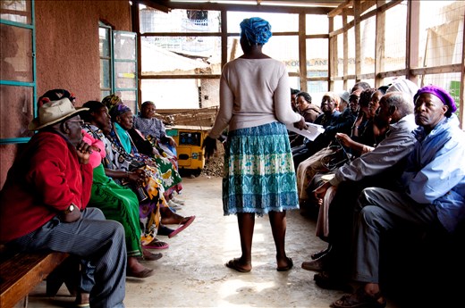 Weekly meetings are held for those diagnosed with hypertension        