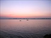 We arrived at the port just in time to catch the sun peek at the horizon.: by cailrossini, Views[471]