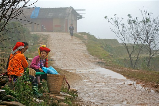 I heard laughing and giggling from around the corner. As I walked down the path to investigate I came across a group of girls chatting away happily on the side of the road. Without the need of words I realised in that moment that we are all so similar.
