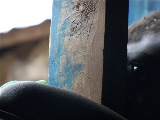 Looking In. A child's life is often relegated to the outside-in, within a family.