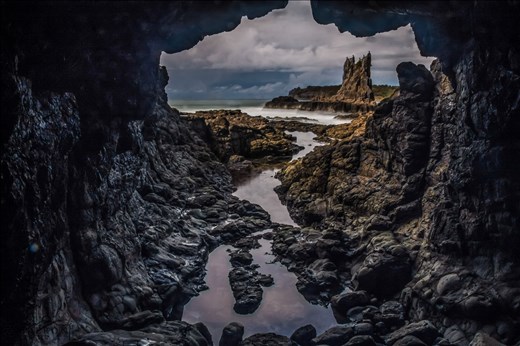 'Lighten The Dark' was captured in a hidden cave at Kiama Downs, Australia.