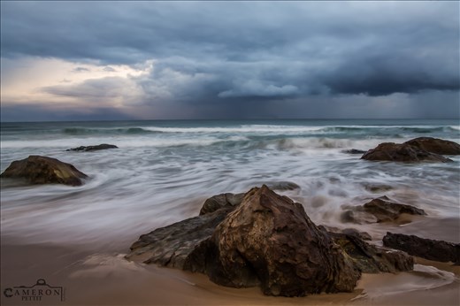 'Stormy Sea' was a 3 hour wait shot on a rainy day.