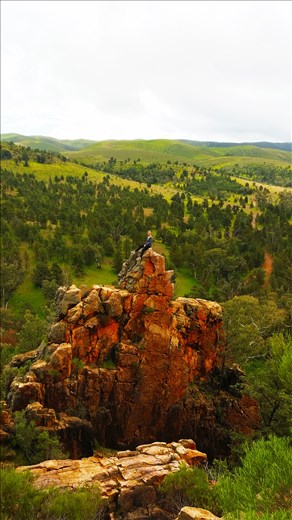 Rock Climbing at Warren Gorge