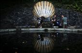 The Scallop Shell symbolizing the one who is on a move.  : by camino_de_santiago, Views[256]