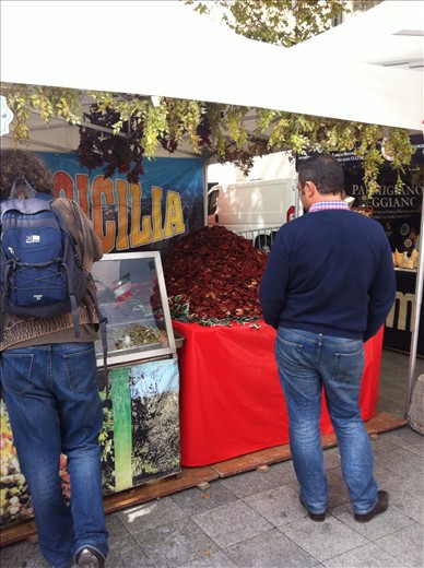 A crazy big pile of sundried toms