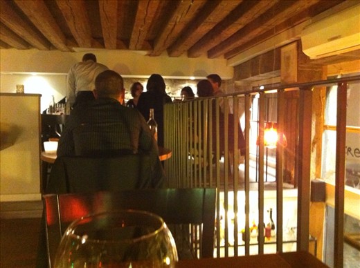 Last night's cute little bistro