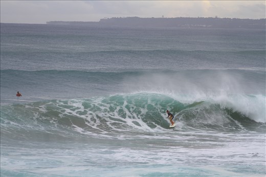 The waves were perfect when I visited.