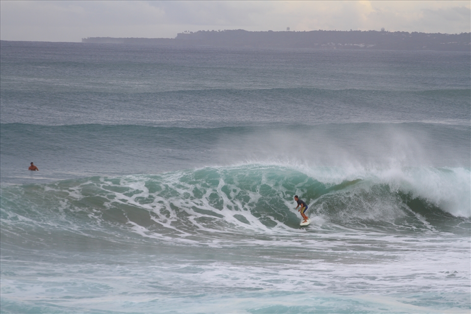 The waves were perfect when I visited.