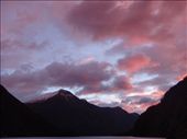 Sunset on Doubtful Sound: by capecodkiwi, Views[310]