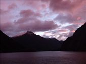 Sunset on Doubtful Sound: by capecodkiwi, Views[180]