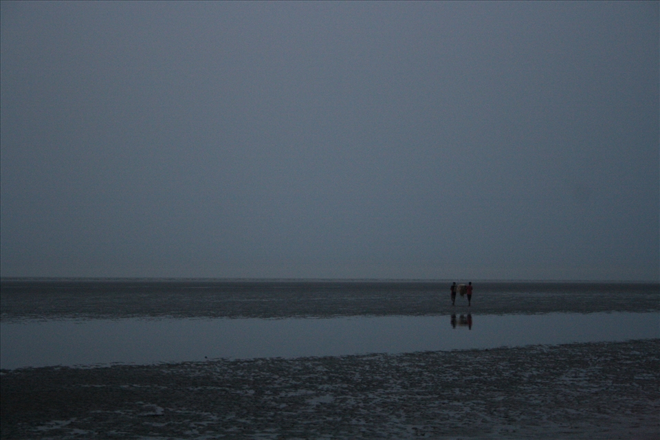 At the break of dawn. Fishermen and their livelihood. The sea shall provide for.